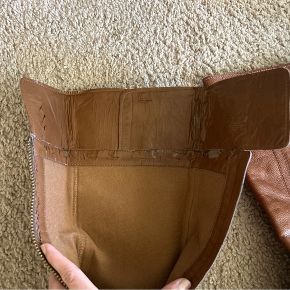 Franco Sarto | Poet Riding Boots in Brandy - Picture 7 of 7